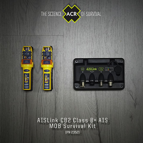 ACR AISLink CB2 Marine AIS System with Ocean Signal MOBs Included
